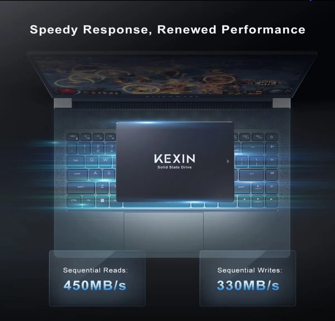 Unidad De Disco Solido Interno Ssd Kexin De 500 GbParaPort